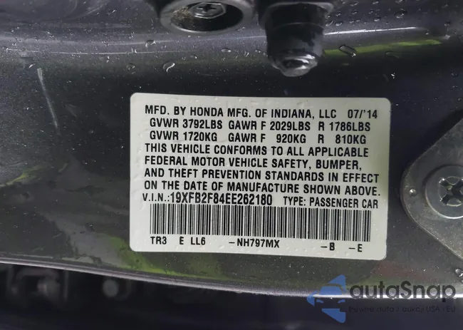 19XFB2F84EE262180: 44277086