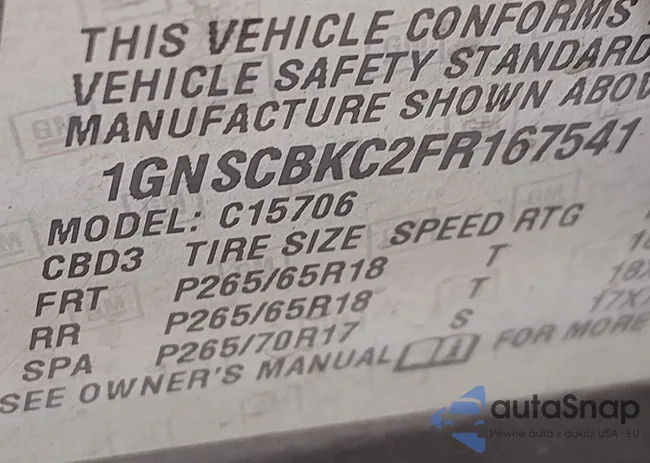 1GNSCBKC2FR167541: 44277195