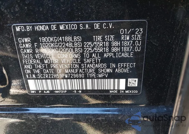 3CZRZ2H59PM729690: 44277287