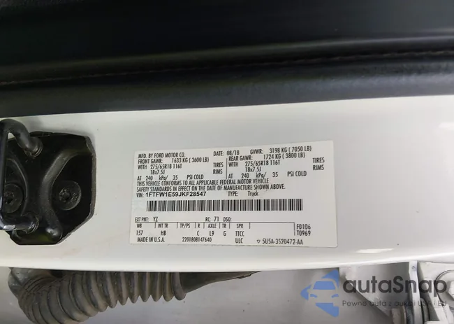 1FTFW1E59JKF28547: 44277315