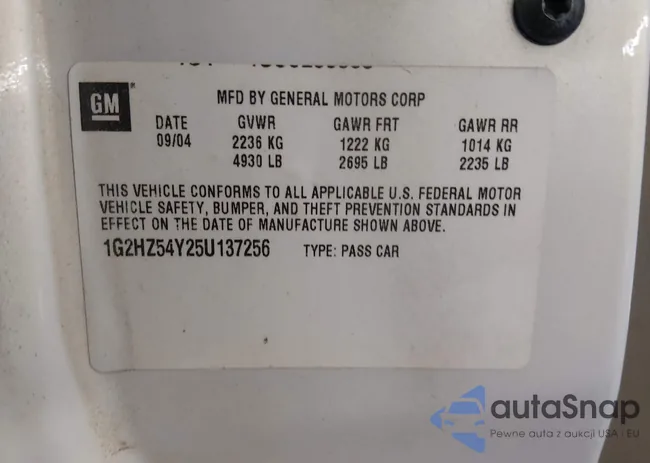 1G2HZ54Y25U137256: 44277432