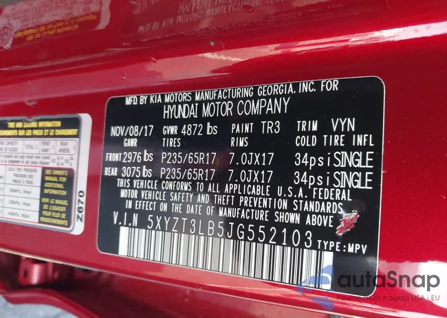 5XYZT3LB5JG552103: 44277433