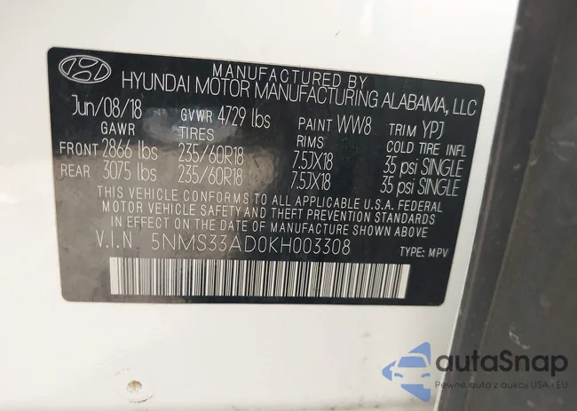 5NMS33AD0KH003308: 44277452