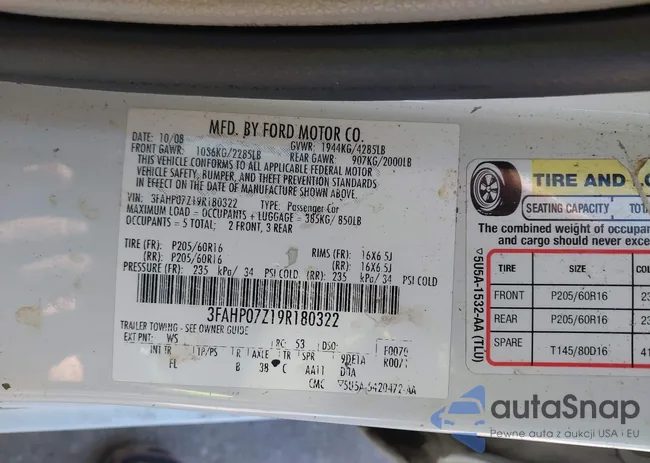 3FAHP07Z19R180322: 44277521