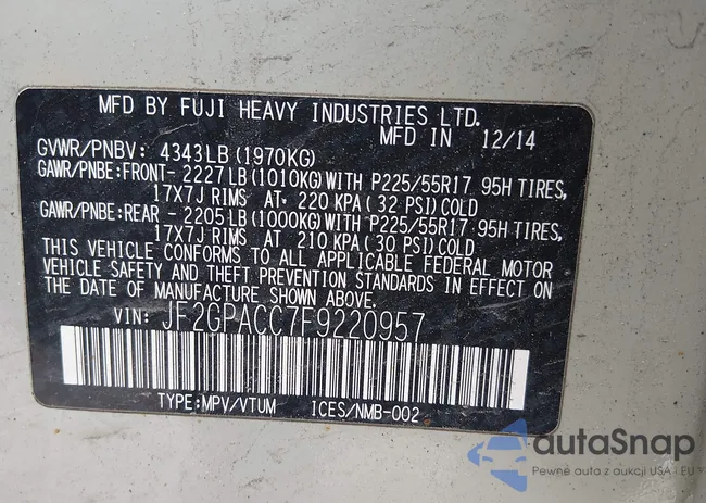 JF2GPACC7F9220957: 44277591