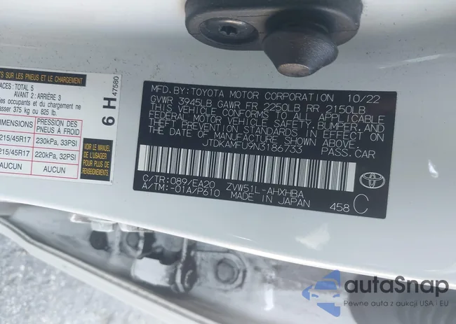 JTDKAMFU9N3186733: 44276986