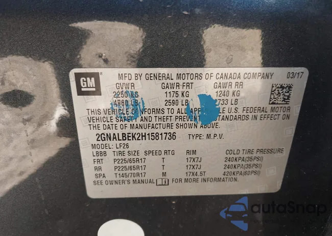 2GNALBEK2H1581736: 44277017