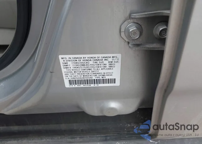 2HNYD2H62AH505282: 44278109