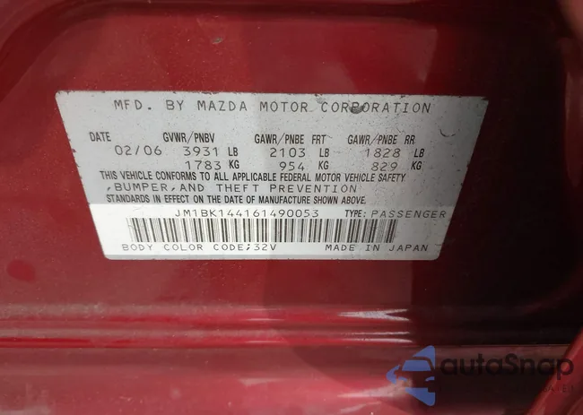 JM1BK144161490053: 44277729