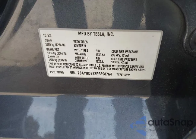 7SAYGDEE3PF898764: 44279189