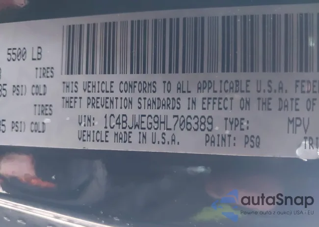 1C4BJWEG9HL706389: 44279522