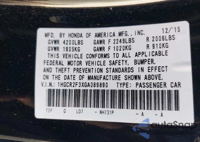 1HGCR2F3XGA089890: 44278706