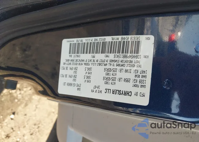 1D8HN54P98B115416: 44278754