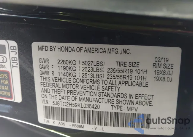 5J8TC2H59KL036420: 44278804