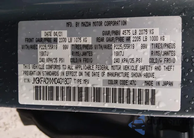 JM3KFACMXM0401807: 44278806