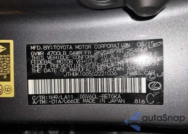 JTHBK1GG5G2221036: 44280399