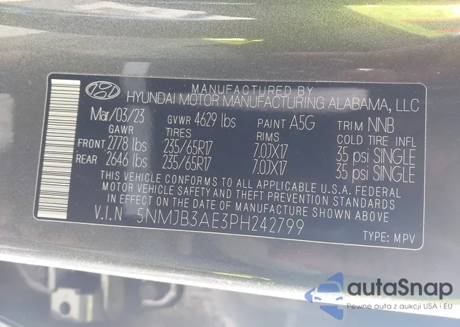 5NMJB3AE3PH242799: 44280429