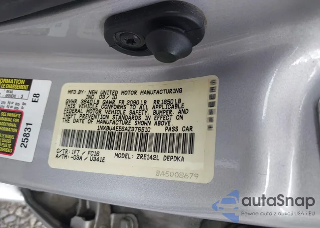 1NXBU4EE6AZ376510: 44280441