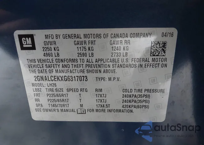 2GNALCEKXG6317073: 44279760