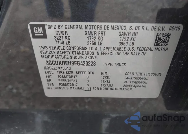 3GCUKREH9FG420228: 44280017