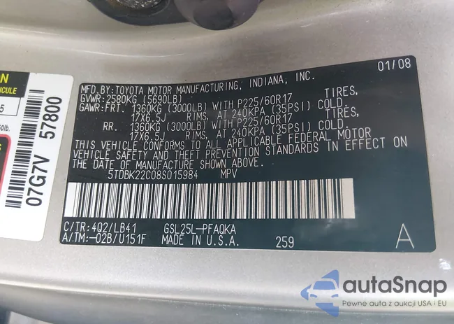 5TDBK22C08S015984: 44281280