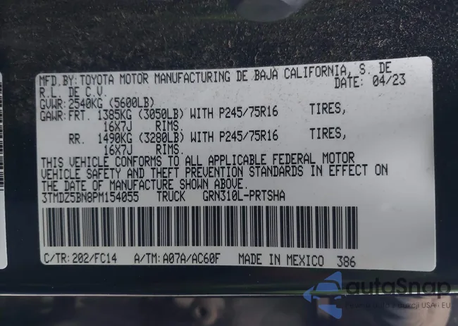 3TMDZ5BN8PM154055: 44281407