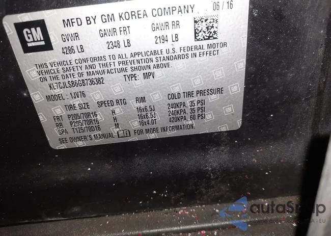 KL7CJLSB6GB736382: 44281452