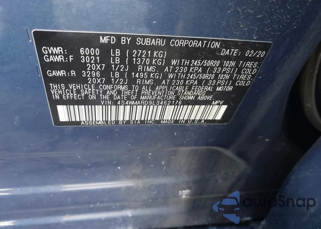 4S4WMARD9L3462176: 44281505