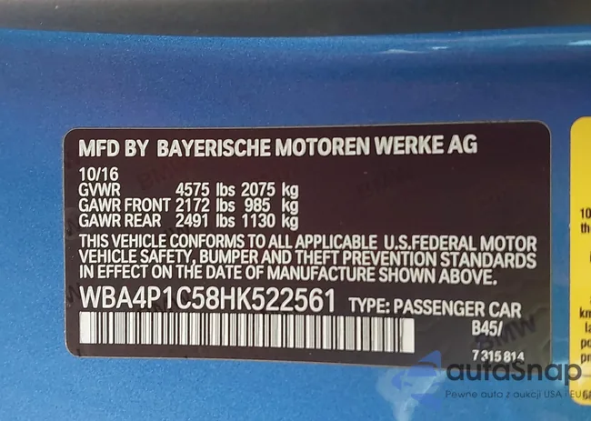 WBA4P1C58HK522561: 44280795