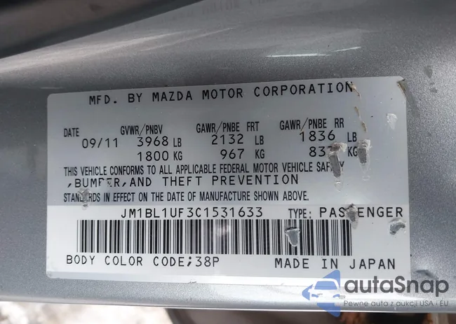 JM1BL1UF3C1531633: 44280845