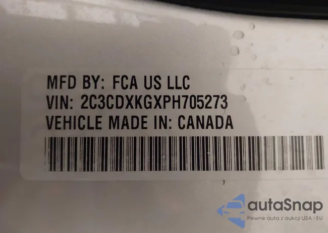 2C3CDXKGXPH705273: 44282185