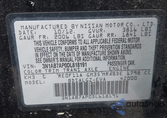 3N1AB7AP0DL618191: 44282302