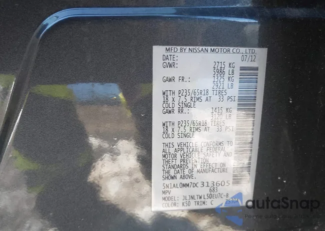 5N1AL0MM7DC313605: 44282413