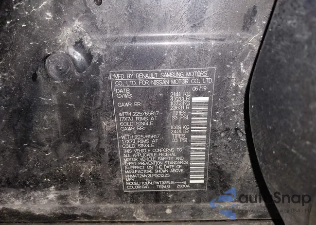 KNMAT2MV2LP501223: 44282437