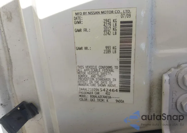 1N4AL21E09N542464: 44282449