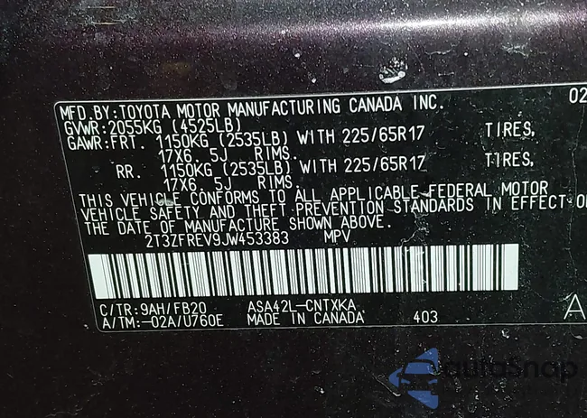 2T3ZFREV9JW453383: 44282546