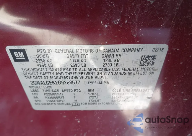 2GNALCEK2G6253577: 44283183