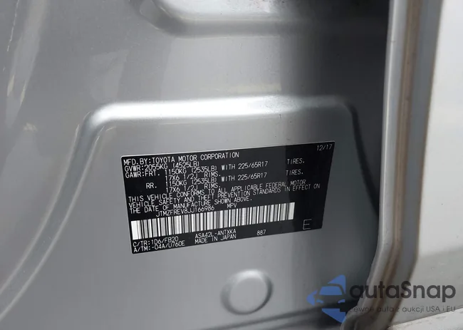 JTMZFREV8JJ166986: 44283253