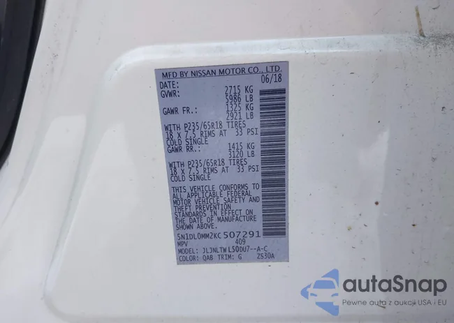 5N1DL0MM2KC507291: 44283266