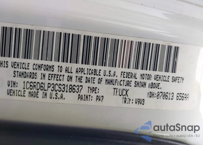 1C6RD6LP3CS318637: 44283383