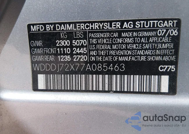 WDDDJ72X77A085463: 44282708