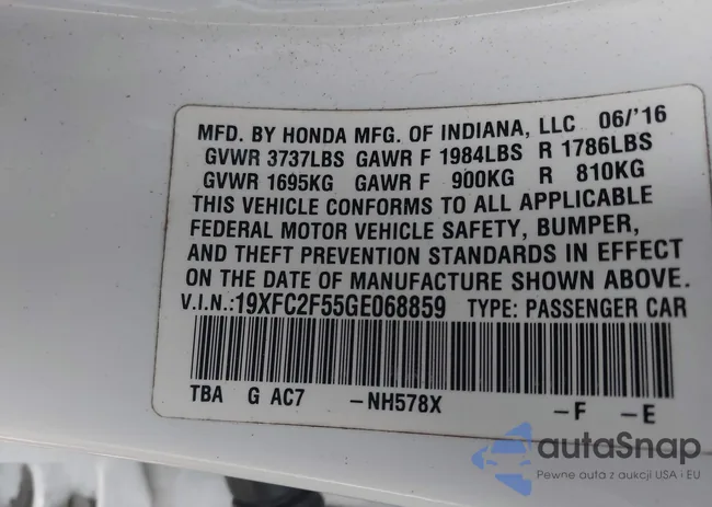 19XFC2F55GE068859: 44282925