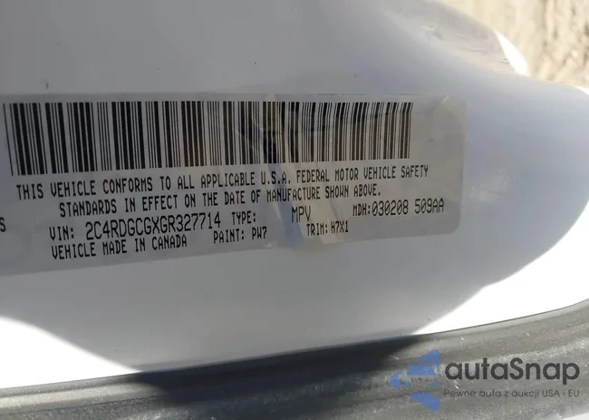 2C4RDGCGXGR327714: 44283028