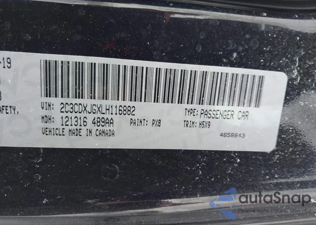 2C3CDXJGXLH116882: 44284363