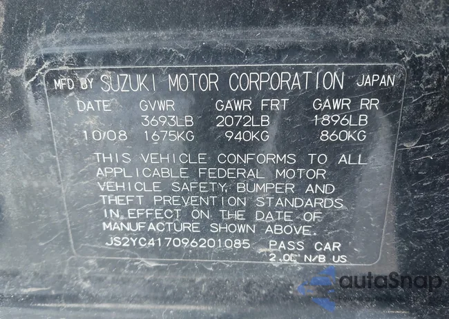 JS2YC417096201085: 44284368