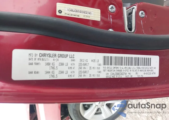 1C4NJCBB8ED832740: 44284465