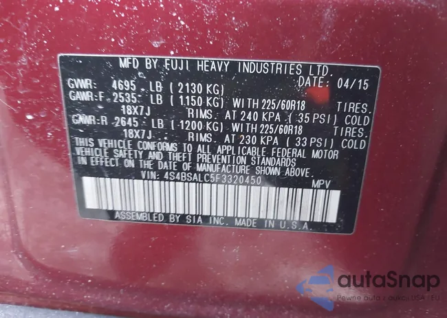 4S4BSALC5F3320450: 44284541