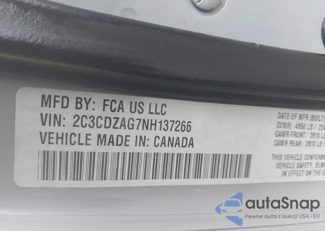 2C3CDZAG7NH137266: 44283874