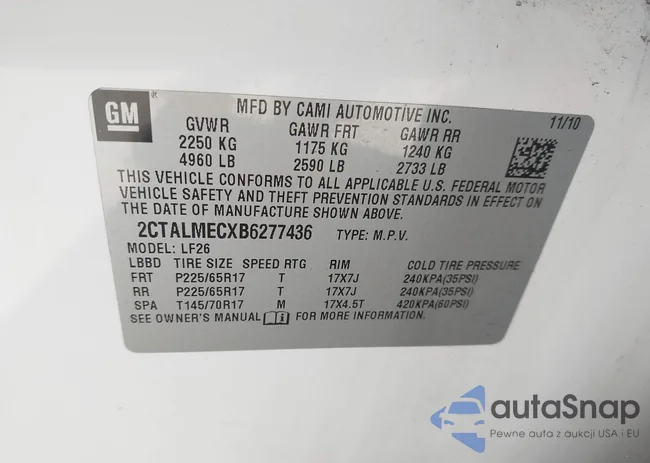 2CTALMECXB6277436: 44283994