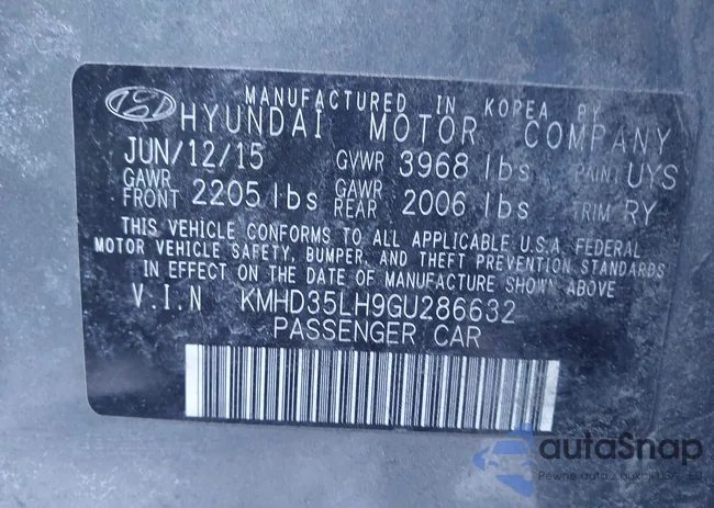 KMHD35LH9GU286632: 44284033